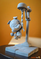 Chibi SpiderHam — Peter Porker — Statue by NomNom