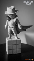 Chibi Spiderman Noir — Statue by NomNom