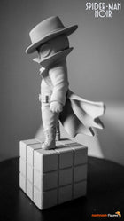 Chibi Spiderman Noir — Statue by NomNom