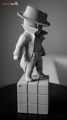 Chibi Spiderman Noir — Statue by NomNom