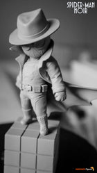 Chibi Spiderman Noir — Statue by NomNom