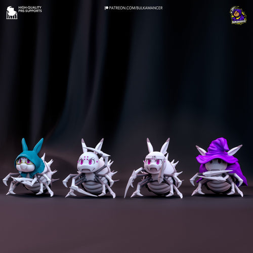 Chibi Spiders — So I'm a Spider, So What? — Statue by Bulkamancer