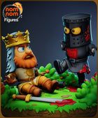 Chibi The Black Knight — Monty Python and the Holy Grail — Statue by NomNom