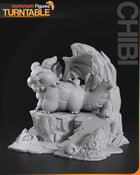 Chibi Themberchaud — Dungeons and Dragons — Statue by NomNom