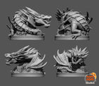 Chibi Tiny Smaug — The Hobbit — Statue by NomNom