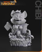 Chibi Tod — The Fox and the Hound — Statue by NomNom
