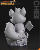 Chibi Tod — The Fox and the Hound — Statue by NomNom
