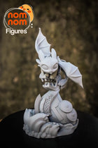 Chibi Toothless — How to Train your Dragon — Statue by NomNom