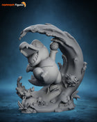 Chibi Totodile — Pokemon — Statue by NomNom