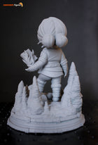 Chibi Triss — Witcher — Statue by NomNom