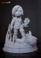 Chibi Triss — Witcher — Statue by NomNom