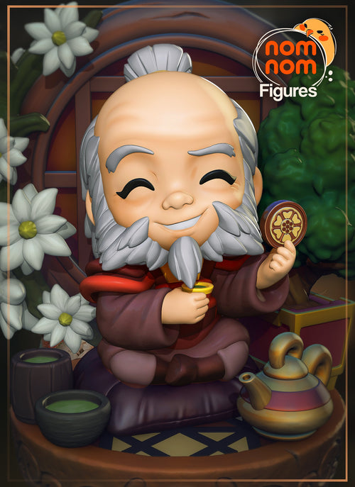 Chibi Uncle Iroh — Avatar — Statue by NomNom