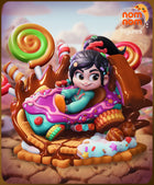 Chibi Vanellope — Wreck it Ralph — Statue by NomNom