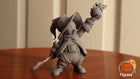 Chibi Vivi Ornitier with Chocobo — Final Fantasy IX — Statue by NomNom
