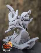 Chibi Wind Waker Link on the King of Red Lions — Statue by NomNom