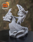 Chibi Wind Waker Link on the King of Red Lions — Statue by NomNom