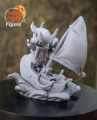 Chibi Wind Waker Link on the King of Red Lions — Statue by NomNom
