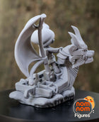 Chibi Wind Waker Link on the King of Red Lions — Statue by NomNom