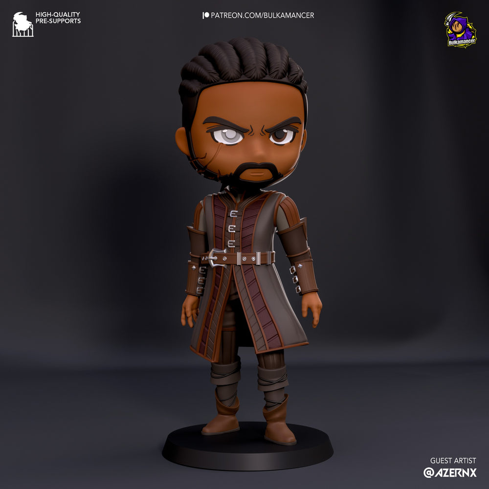 Chibi Wyll — Baldur's Gate 3 — Statue by Bulkamancer