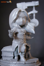 Chibi Yennefer — Witcher — Statue by NomNom