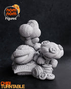 Chibi Yoshi — Yoshi's Woolly World — Statue by NomNom