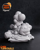 Chibi Yoshi — Yoshi's Woolly World — Statue by NomNom