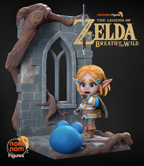 Chibi Zelda - Breath of the Wild - Highly Detailed Statue - Fanart