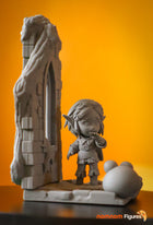 Chibi Zelda - Breath of the Wild - Highly Detailed Statue - Fanart