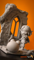 Chibi Zelda - Breath of the Wild - Highly Detailed Statue - Fanart