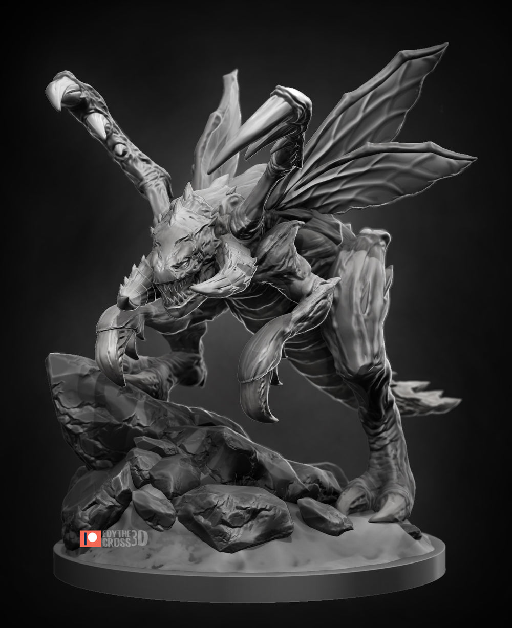 Chibi Zergling — Starcraft — Statue by NomNom