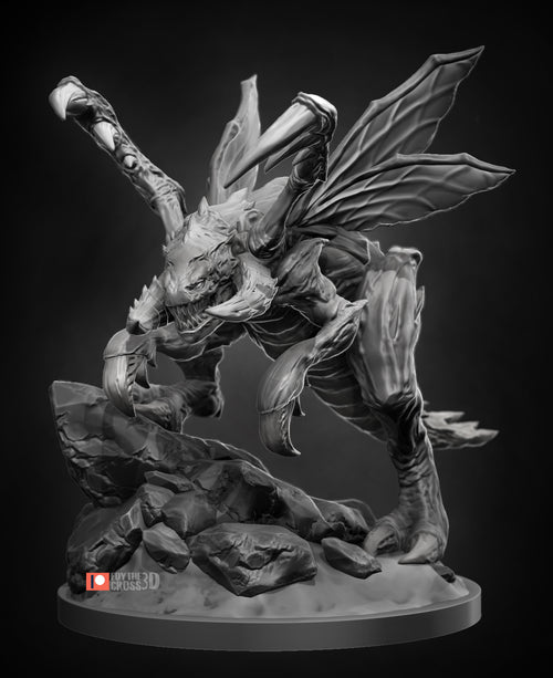 Chibi Zergling — Starcraft — Statue by NomNom