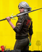 Ciri (Cyberpunk 2077) — cd-projekt-red — Statue by H3llcreator