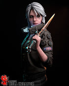 Ciri (Cyberpunk 2077) — cd-projekt-red — Statue by H3llcreator