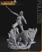 Ciri — The Witcher — Statue by NomNom