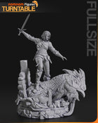 Ciri — The Witcher — Statue by NomNom