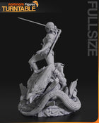 Ciri — The Witcher — Statue by NomNom