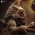 Ciri vs Manticore | 392mm — Statue by Bulkamancer
