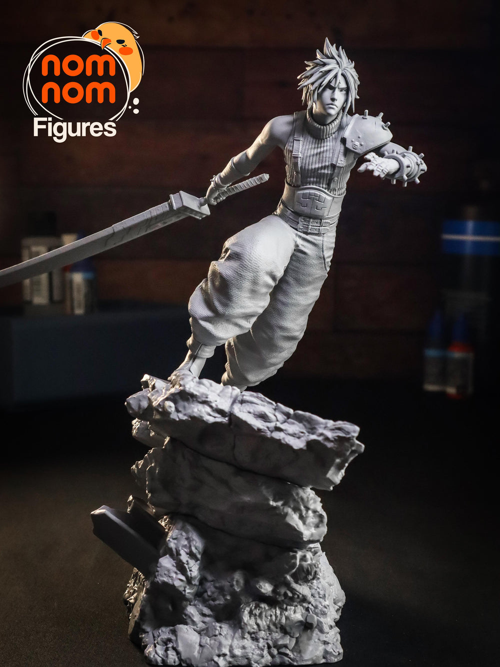 Cloud Strife — Final Fantasy VII — Statue by NomNom