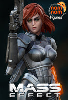 Commander Female Shepard — Mass Effect — Statue by NomNom
