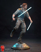 Cal Kestis — jedi-fallen-order — Statue by H3llcreator