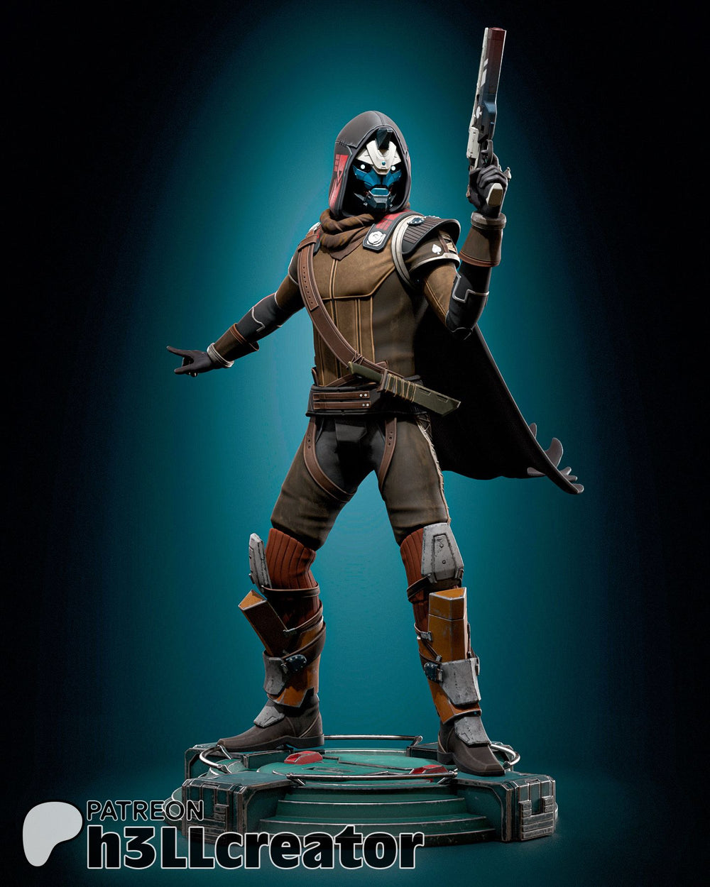 Cayde — bungie — Statue by H3llcreator