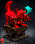 Cerberus — greek-mythology — Statue by H3llcreator