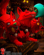 Cerberus — greek-mythology — Statue by H3llcreator