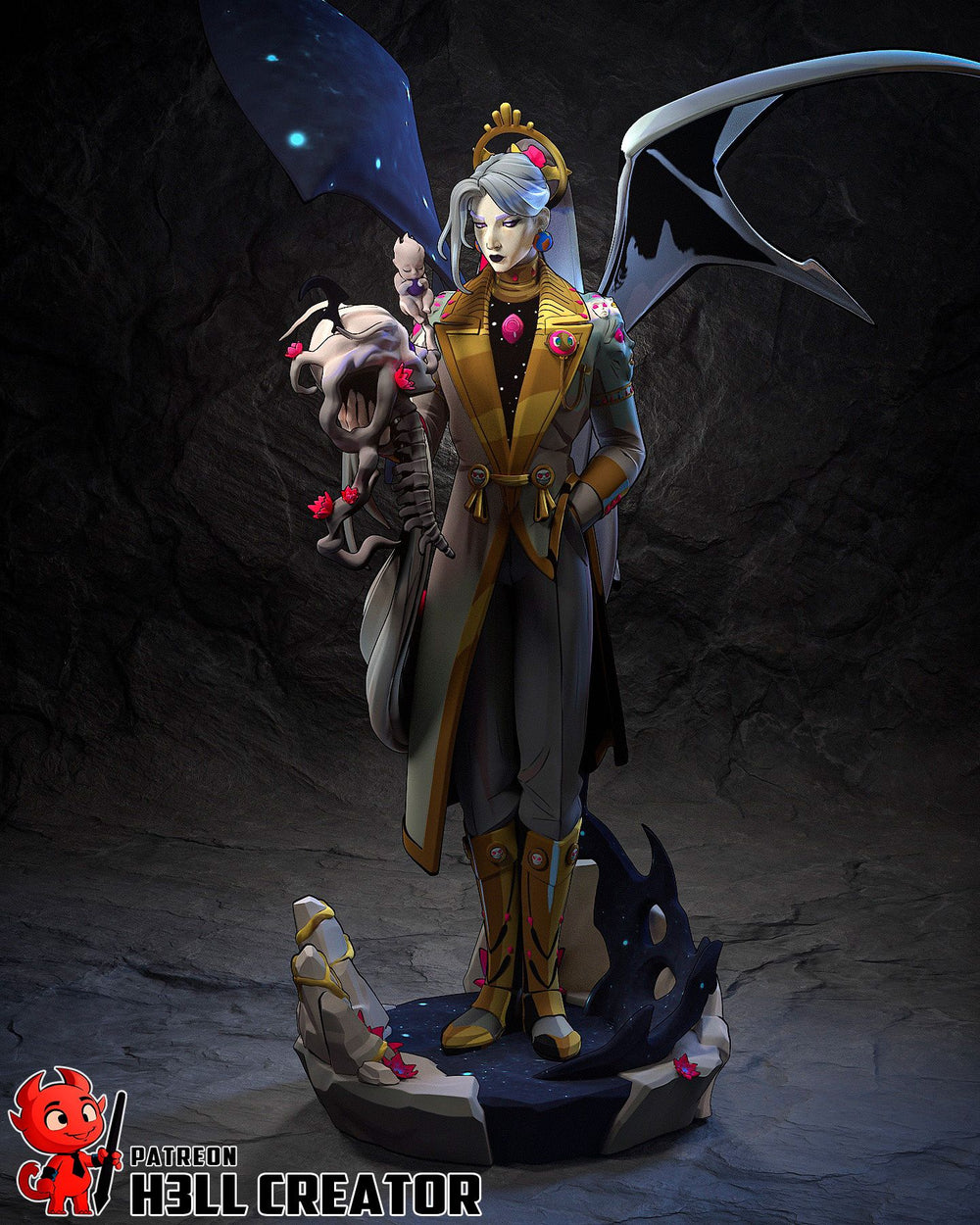Chaos — hades — Statue by H3llcreator