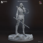 Ciri — cd-projekt-red — Statue by Bulkamancer
