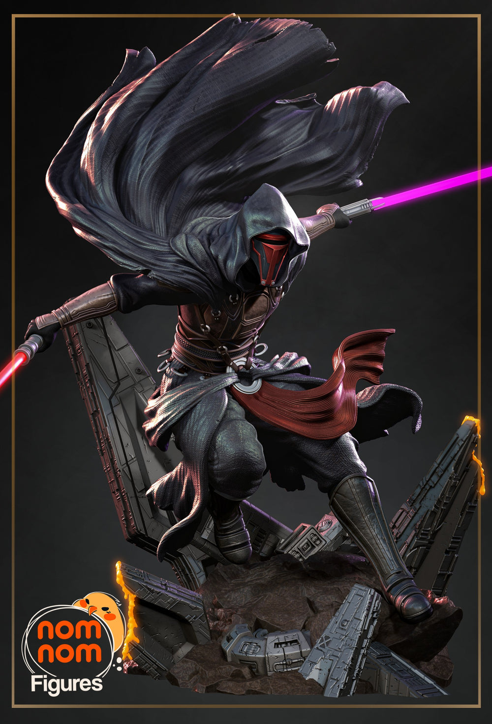 Darth Revan — Star Wars Knights of the Old Republic — Statue by NomNom