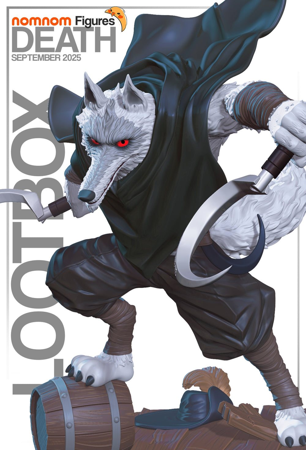 Death — Puss in Boots — Statue by NomNom