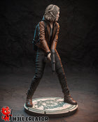 Diorama Leon Kennedy and Grace Ashcroft — diorama — Statue by H3llcreator