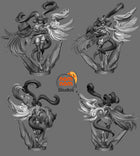 Dizzy — Guilty Gear — Statue by NomNom