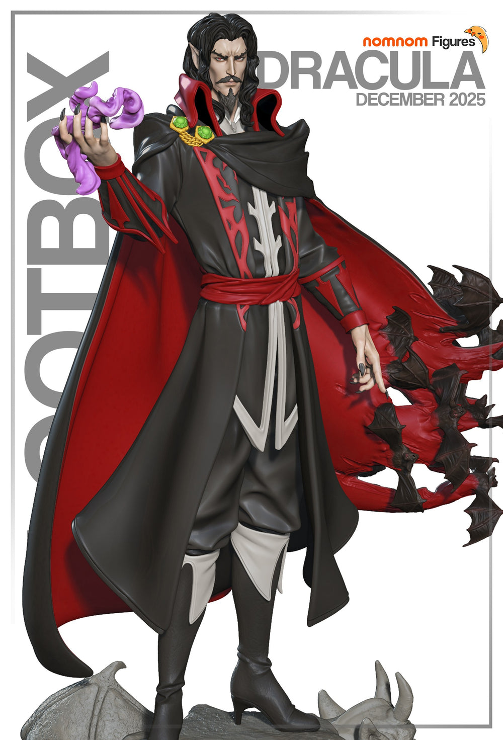 Dracula — Castlevania — Statue by NomNom